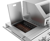 KOLER Grill ogrodowy S2 srebrny - 1532905 - zdjęcie 10